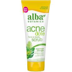 Non-Comedogenic Body Scrubs Alba Botanica Acnedote Face & Body Scrub 227g