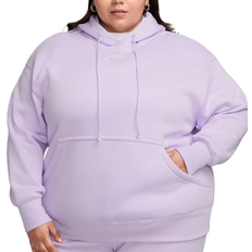 Nike Women's Sportswear Phoenix Fleece Oversized Pullover Hoodie Plus Size - Violet Mist/Sail