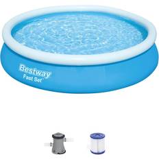 Bestway Fast Set Round Inflatable Pool Ø3.66x0.76m