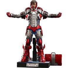 Hot Toys Iron Man 2 Movie Masterpiece Tony Stark Mark V Suit Up Version Deluxe 1/6 31cm