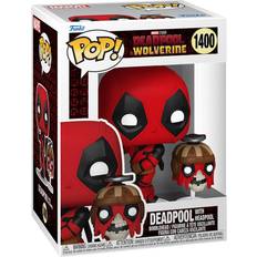 Figurines Funko Pop! & Buddy: Deadpool & Wolverine Deadpool with Headpool