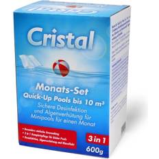 Desinfektion Cristal Monats-Set Quick-Up Pools bis 10m³