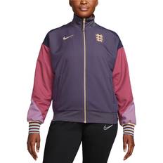 England Jackets & Sweaters Nike England Anthem Jacket Purple Womens