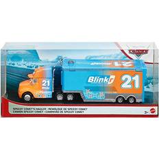 Pixar Cars Toys Disney Cars Blinkr #21 Speedy Comet's Hauler