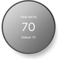 Google Nest Thermostat Smart Thermostat for Home Programmable Wifi Thermostat Charcoal Renewed