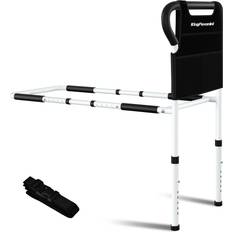 Crutches & Medical Aids ERGON Bed rails for elderly adults safety adjustable bed cane with non-slip White Large