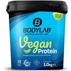 Eiweißpulver 2 Bodylab24 Vegan Protein 1000g + Shaker