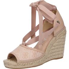 Damen Espadrilles Guess Sandale 'Diandra' beige rosé pastellpink