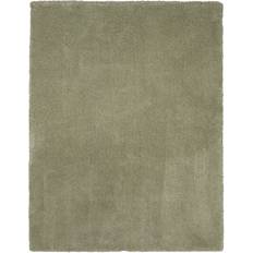 Carpets & Rugs KAS Rugs Bliss 1568 Sage Shag Hand-woven Green