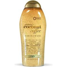 OGX Smoothing + Coconut Coffee Scrub & Wash 19.5fl oz