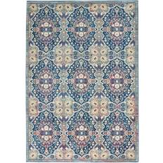 Nourison Ankara Global Blau 63x90cm