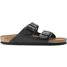 Birkenstock Herre Tøfler & Sandaler Birkenstock Arizona Natural Leather - Black