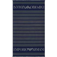 Emporio Armani Sea Clothing Handtuch Blau