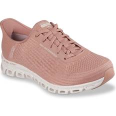 Pink - Women Walking Shoes Skechers SlipIns GlideStep Rainy Day Women's Light Pink