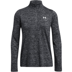 Under Armour Women's Tech Twist ½ Zip - Black/White