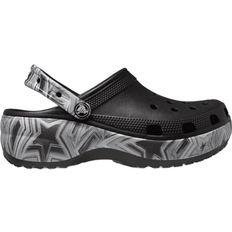 Crocs Classic Platform Clogs - Black/Multi