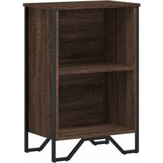 vidaXL 848603 Brown Oak Bücherregal 74.5cm