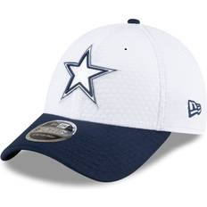 Football Caps New Era Dallas Cowboys 2024 Training Camp 9Forty Adjustable Hat One White