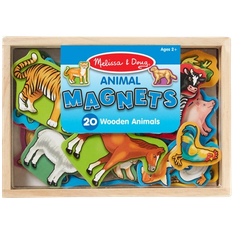 Melissa & Doug Wooden Animal Magnets 20pcs