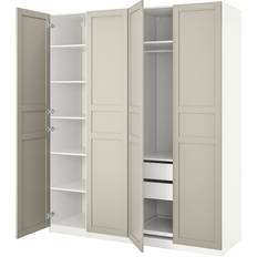 Ikea Pax/Flisberget White Kleiderschrank 200x236.4cm