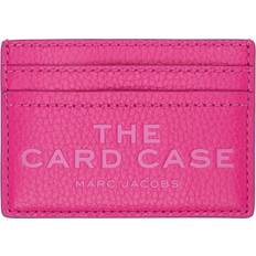 Marc Jacobs The Leather Card Holder - Hot Pink