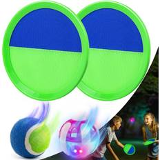 Kids toys glow in the dark outdoor games, beach toys, toss and green 0.62 Pounds