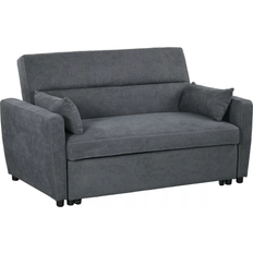 Homcom ME89271478 Dark Grey Sofa 155cm Zweisitzer