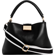 Guess Factory Stacy Small Satchel - Black