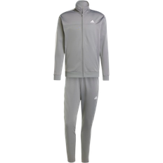 Grå - L Jumpsuits & Overaller Adidas Men's Sportswear Small Logo Tricot Colorblock Track Suit - Grey Four/Grey Two