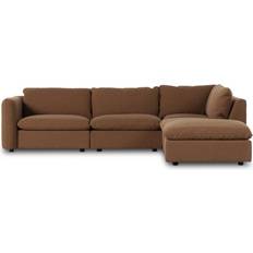 AllModern Margorie Brown Sofa 112.8" 5 5 Seater