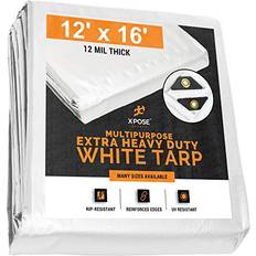 Storage Tents Heavy Duty White Poly Tarp Cover