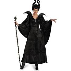 Women Costumes Disguise Women's Black Maleficent Christening Costume