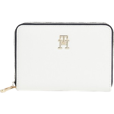 Tommy Hilfiger Essential Signature Small Wallet - Ecru