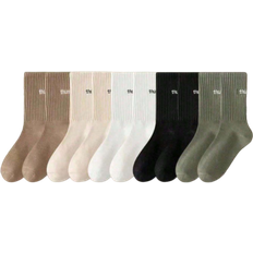 Shein Men Socks Shein 5 pairs of breathable men's socks in mid calf length, sports lettering