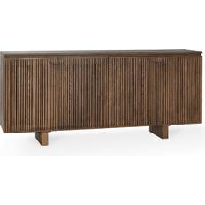 Classic Home Store Roya Oak Buffet Brown Sideboard 82x36"