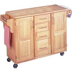 Natural wood kitchen island Homestyles 5089-95