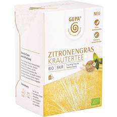 GEPA Gewürze, Würzmittel & Saucen GEPA Bio Zitronengras Kräutertee, 20 Teebeutel