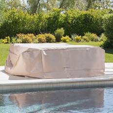 Patio Storage & Covers Christopher Knight Home Shield Outdoor Waterproof Fabric Chat Set Cover