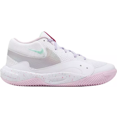 Men Volleyball Shoes Nike Hyperquick SE - White/Violet Mist/Mint Foam/Pink Foam