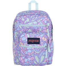 Jansport Big Student Backpack - Fluid Floral Pastel Lilac