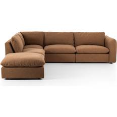 AllModern Margorie Brown Sofa 112.8" 5 5 Seater