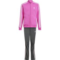 Adidas Kid's Essentials 3 Stripes Sports Suit - Clpink/Classic Pink