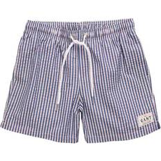 Herre - L Badebukser Gant Seersucker Swim Shorts - Deep Blue