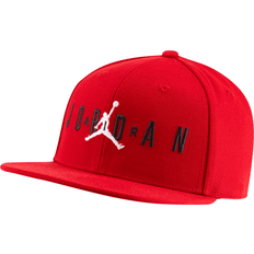 Nike Big Kid's Jordan Jumpman Air Flat Brim Cap - Gym Red (9A0128-R78)