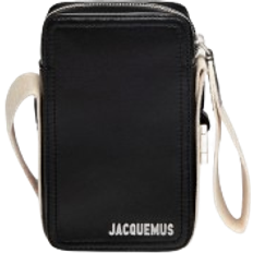 Jacquemus Herren Umhängetaschen Jacquemus The Vertical Rope Grosgrain Cross-Body Bag - Black