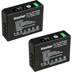 Kastar 2-Pack NP-W126D Battery X100F X100V X-E1