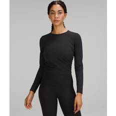 Lululemon All It Takes Ribbed Nulu Long-Sleeve Shirt - Black