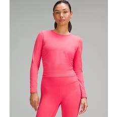 Lululemon All It Takes Ribbed Nulu Long-Sleeve Shirt - Glaze Pink