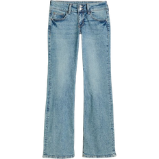 H&M Flared Low Jeans - Light Blue