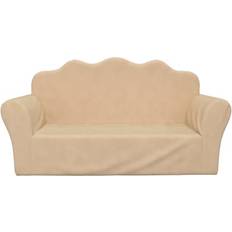 vidaXL Children's Sofa 2-Seater Soft Plush